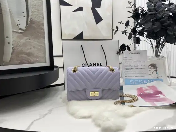 First Bag Ru 2.55 MINI CHANEL HANDBAG 0608